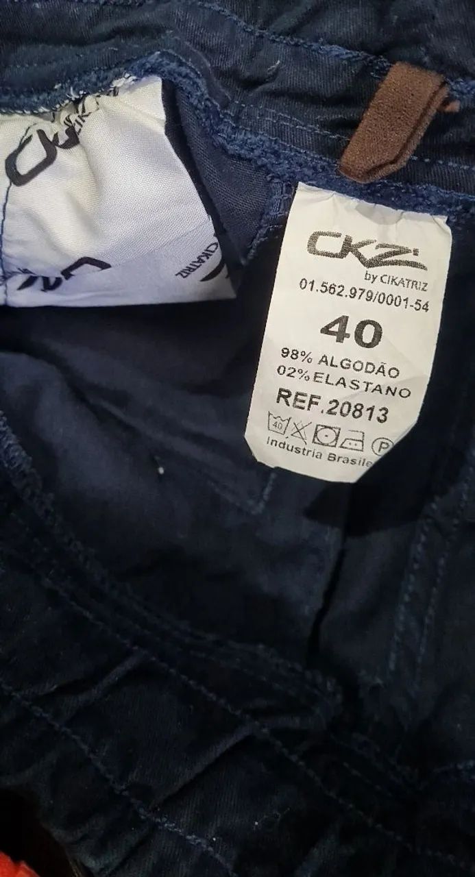 Calça Feminina Jogger Sarja 40 - Foto 4