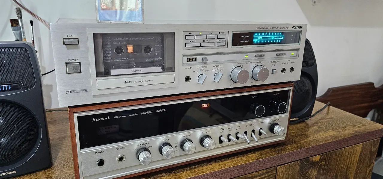 Tape deck polyvox CP 950 D - Foto 4