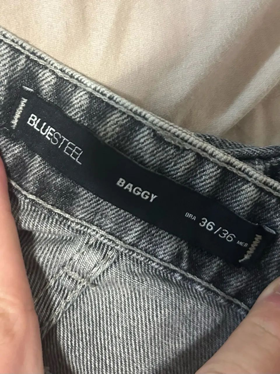 Calça Jeans baggy 36 - Foto 5