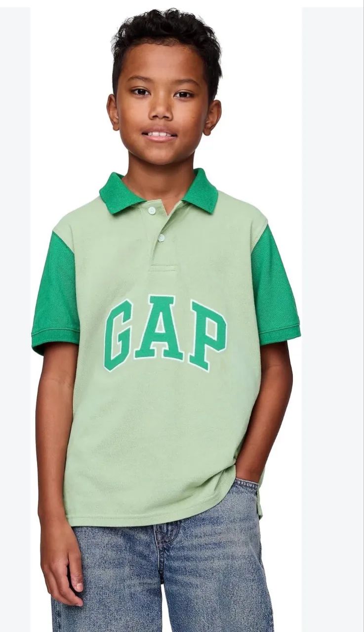 Camisa polo Gap verde 