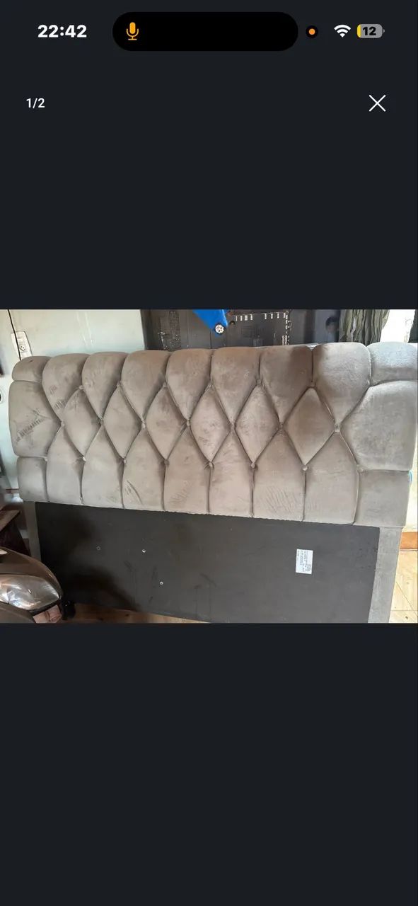 cabeceira de cama de casal