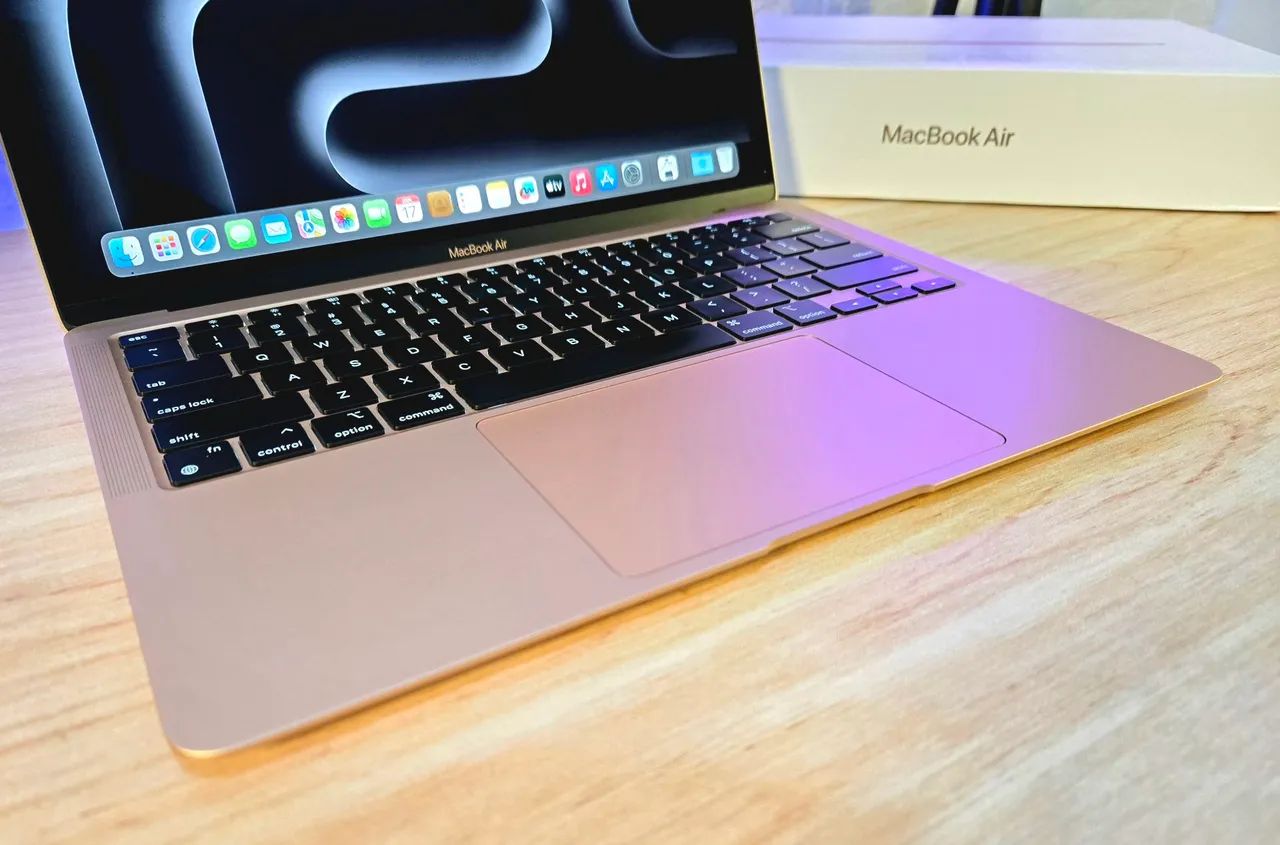 Macbook Air M1, Bateria 97%, Rosé, em ótimo estado - Foto 4