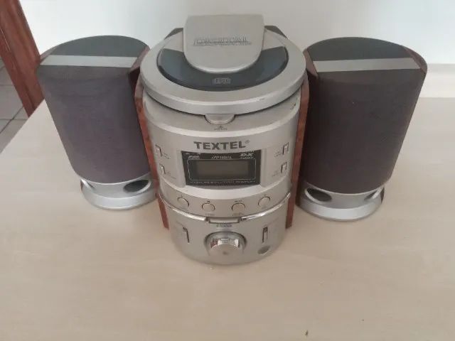 Mini System TEXTEL com controle - Funciona apenas Rádio AM/FM - Foto 4