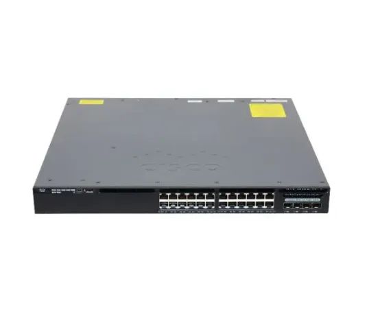 Switch Cisco Catalyst c3650-24ps-s 24Portas Gigabit PoE IP Base