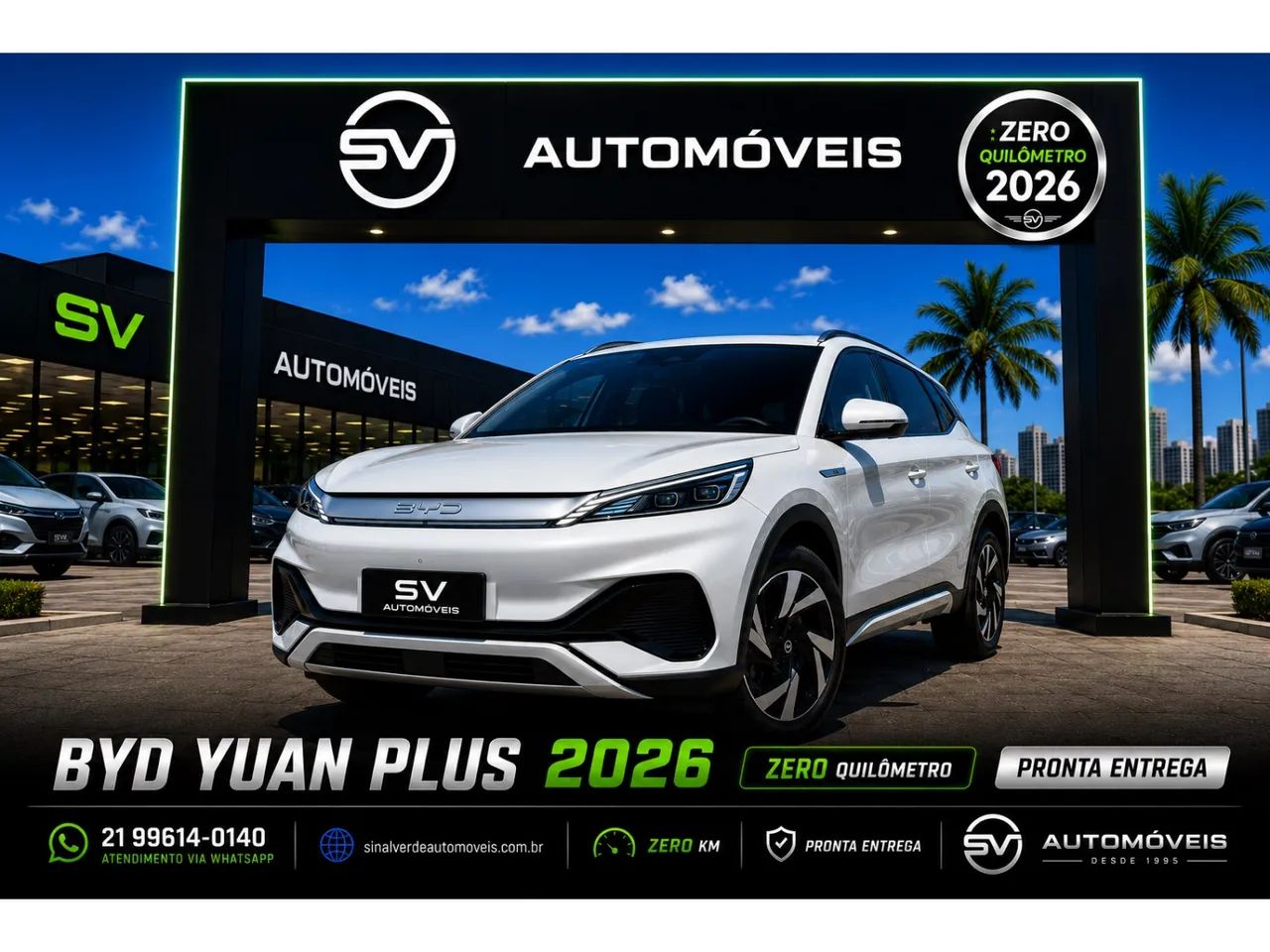 BYD Yuan Plus Elétrico 2026 - Foto 2