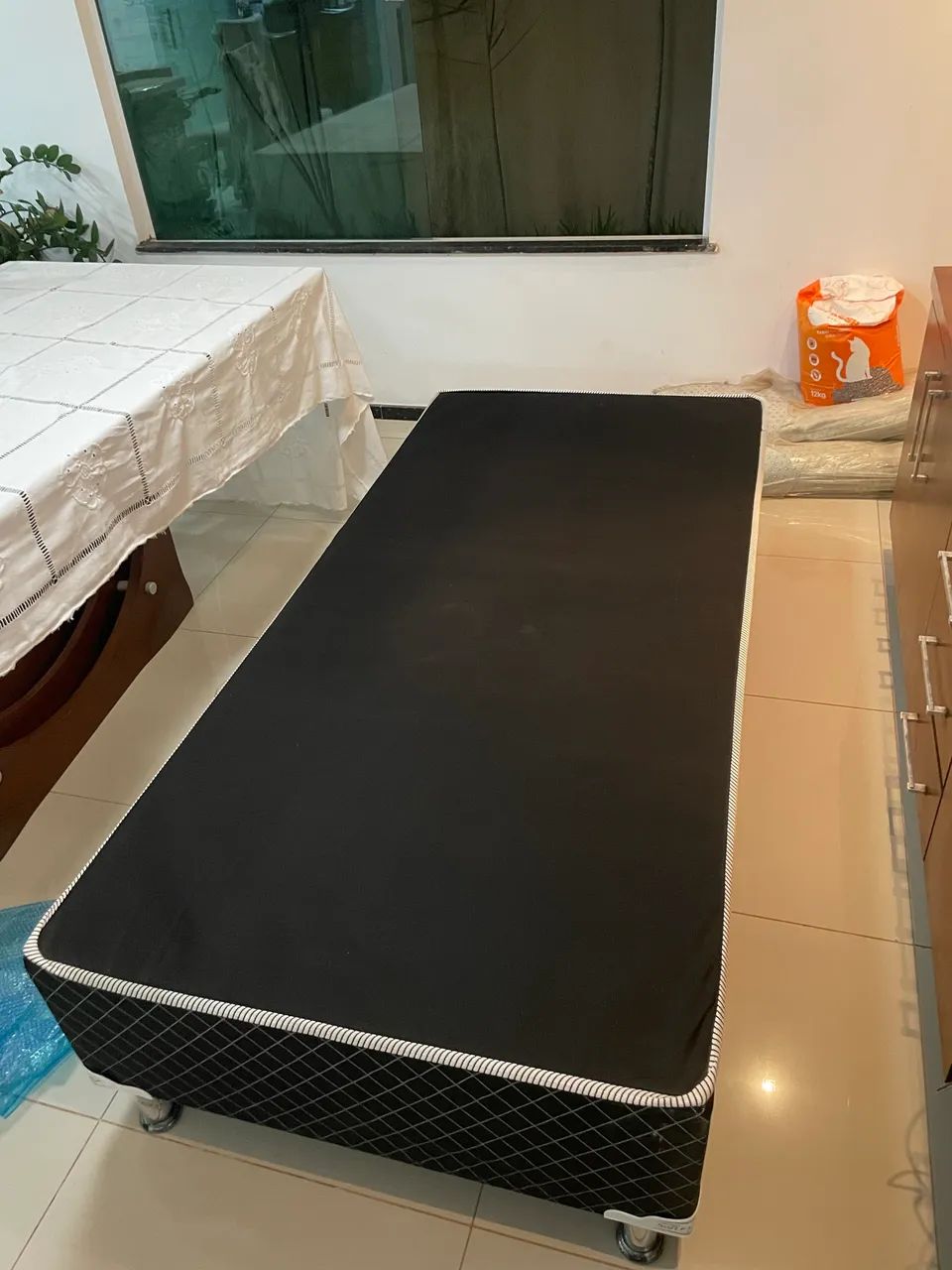 Cama e base de solteiro ! Seminova  - Foto 4