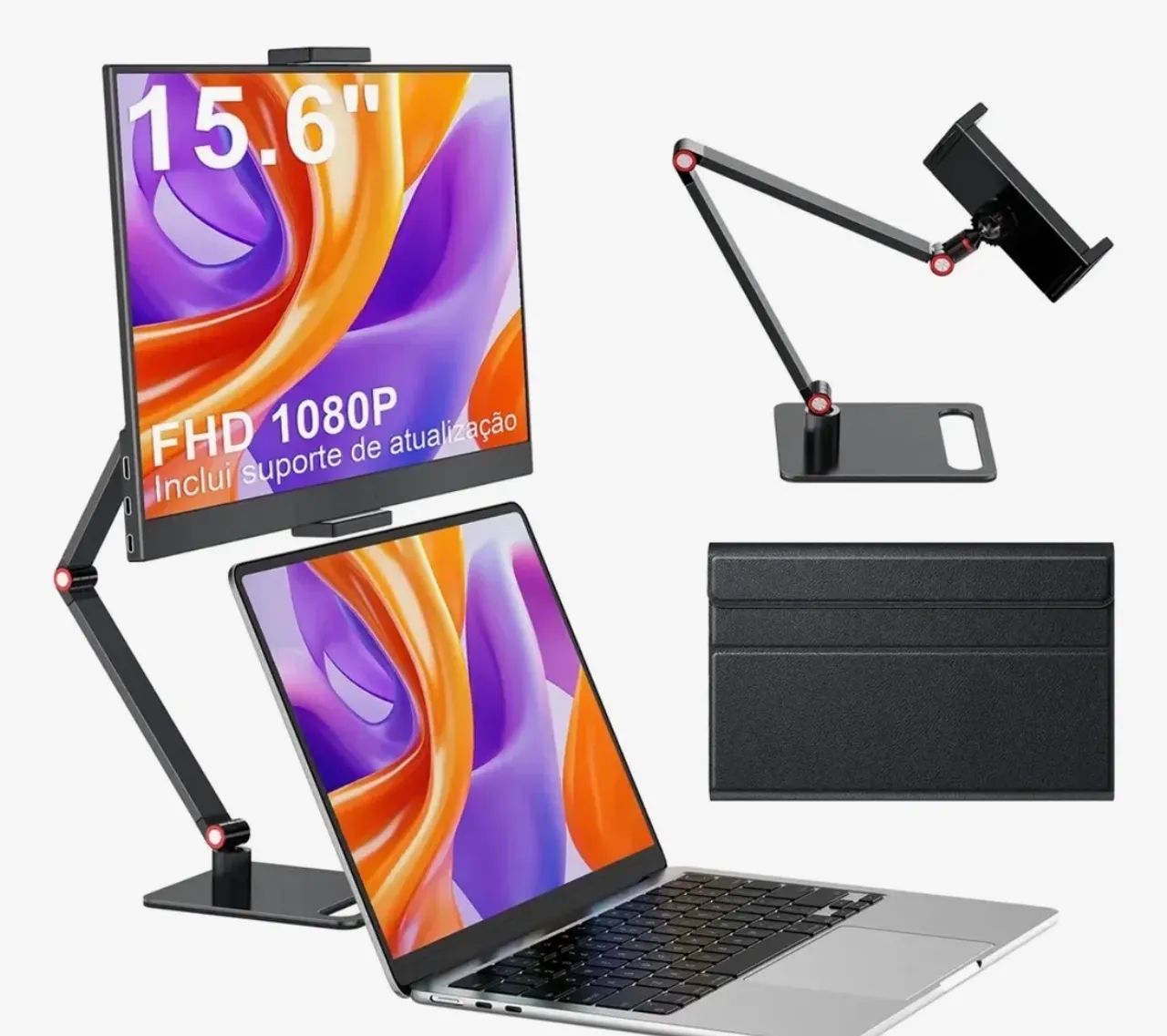 Monitor Portátil 15? - NOVO  - Foto 4
