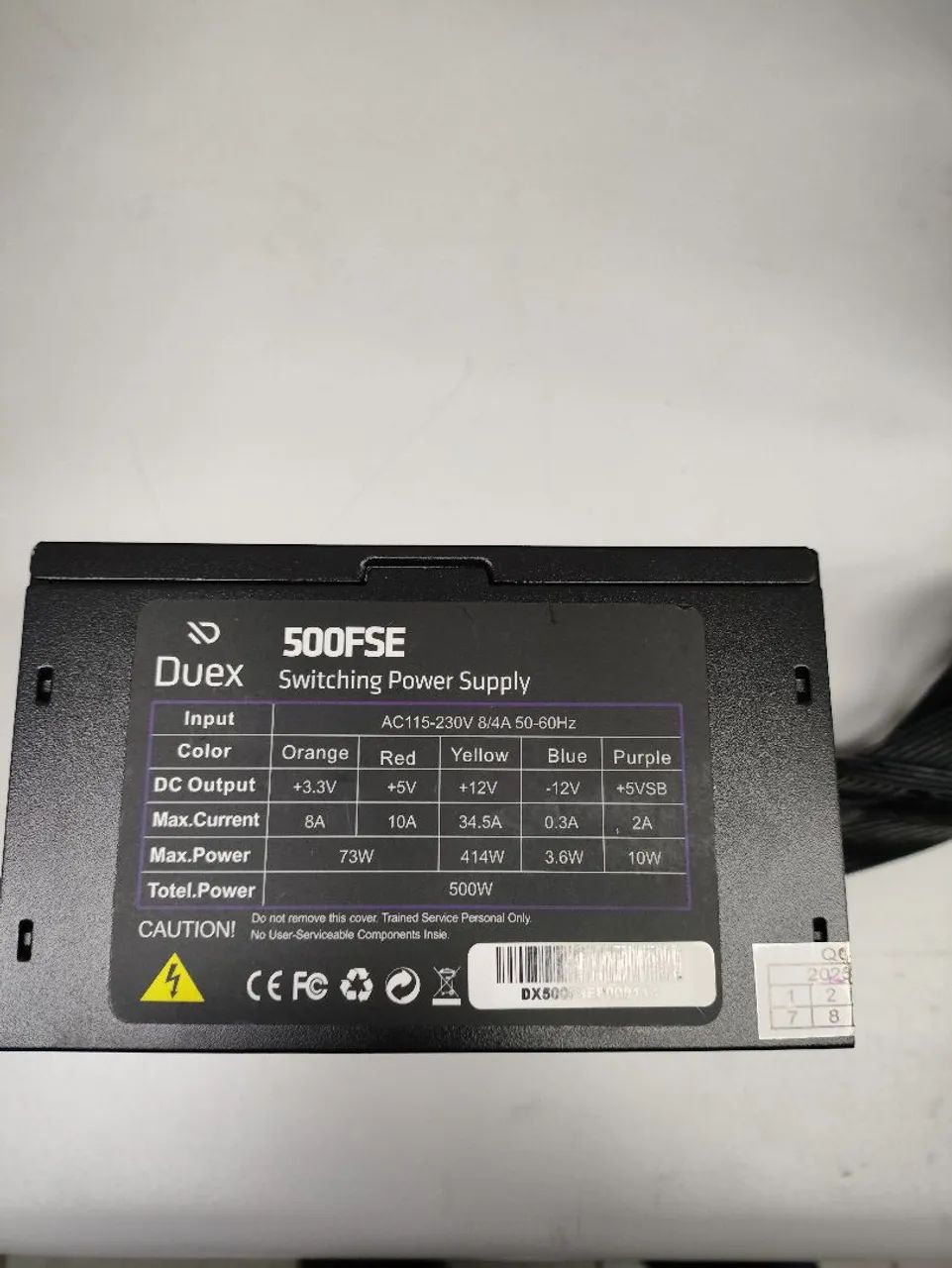 Fonte 500w Duex - Foto 2