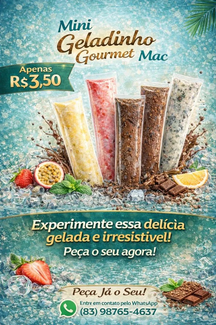 Mini Geladinho Gourmet MAC  - Foto 3