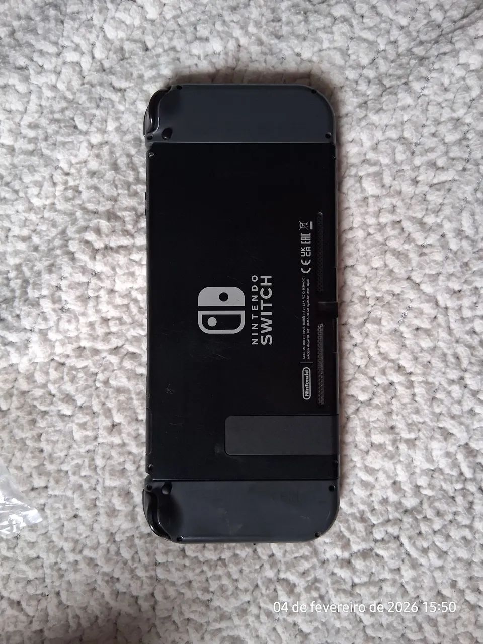 Nintendo switch cinza v2 32gb usado com leve mal contato no A e