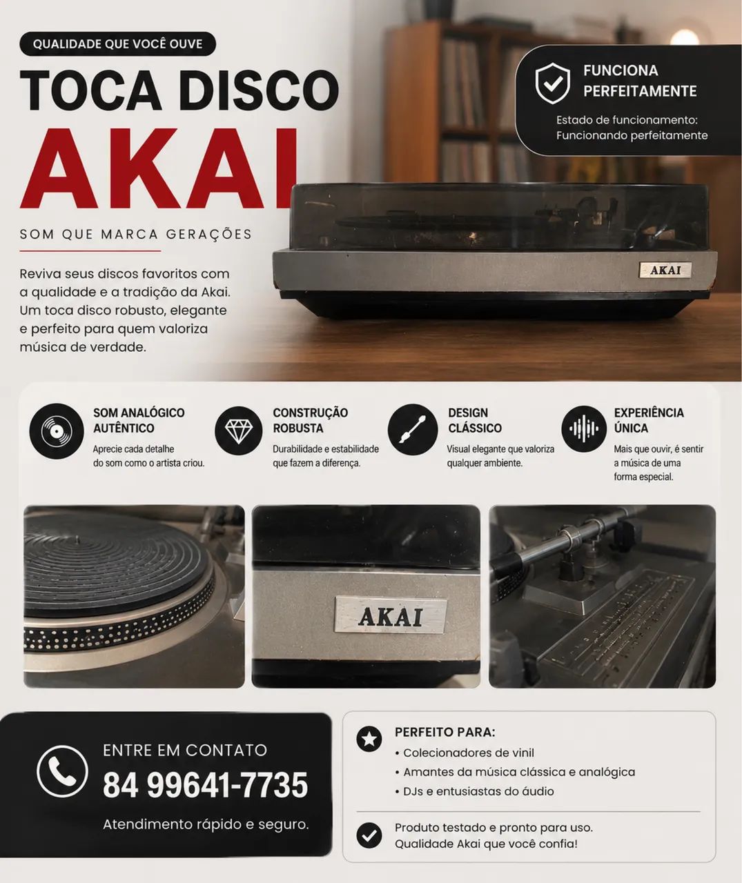 Toca disco - Akai