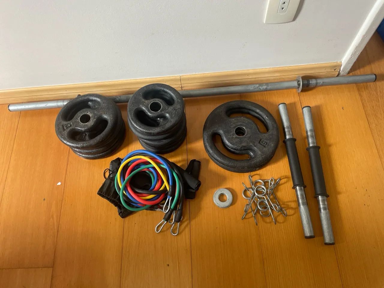 Kit Anilhas Treino