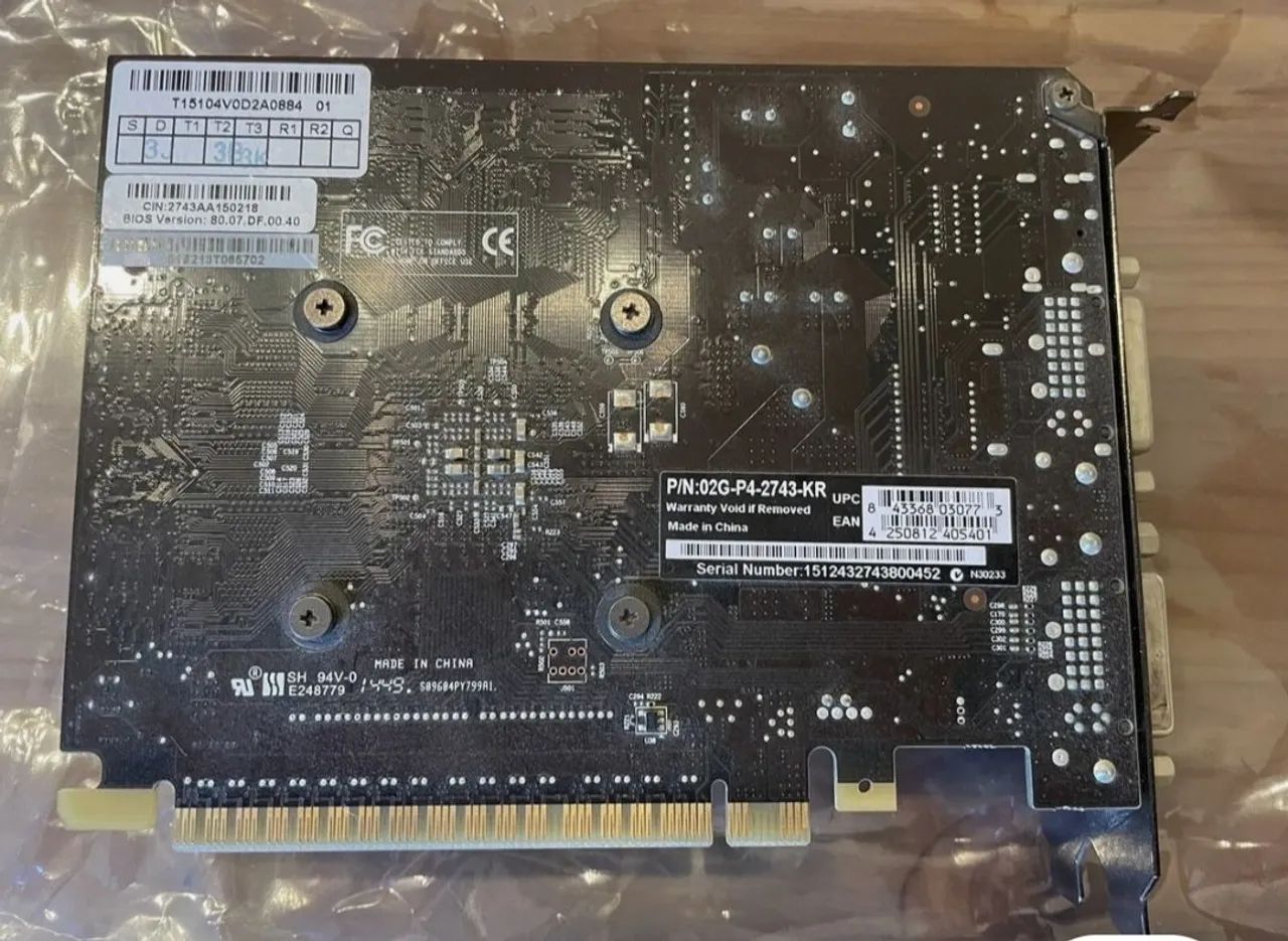 Placa vídeo GT 740sc gddr5 1gb - Foto 2