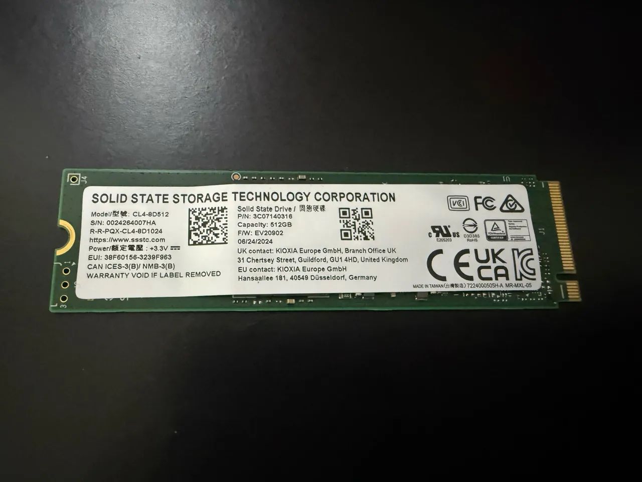 SSD NVME Solid