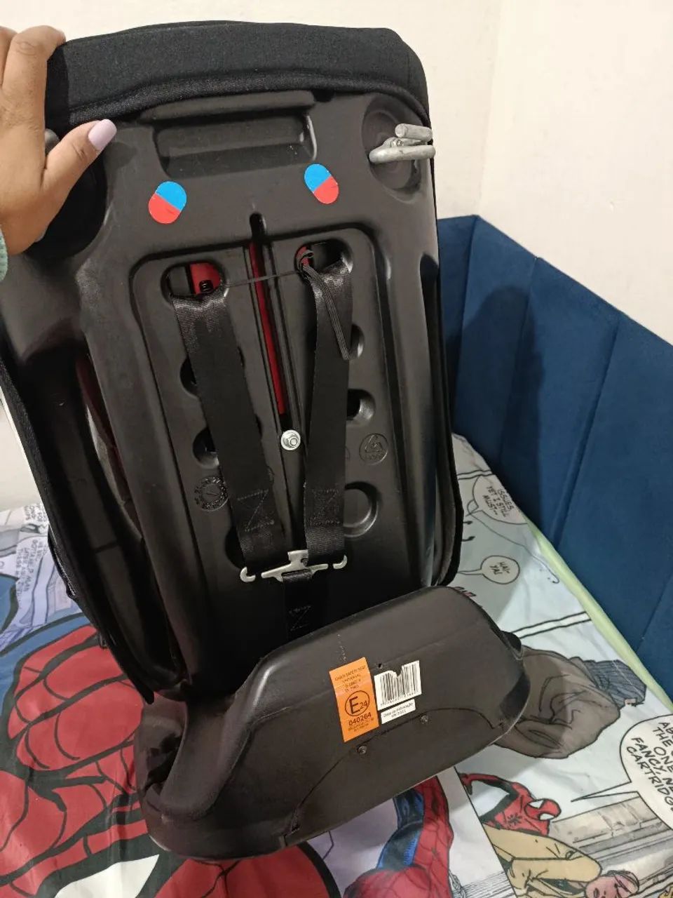 Vendo cadeirinha até 36 kilos, semi nova  - Foto 2