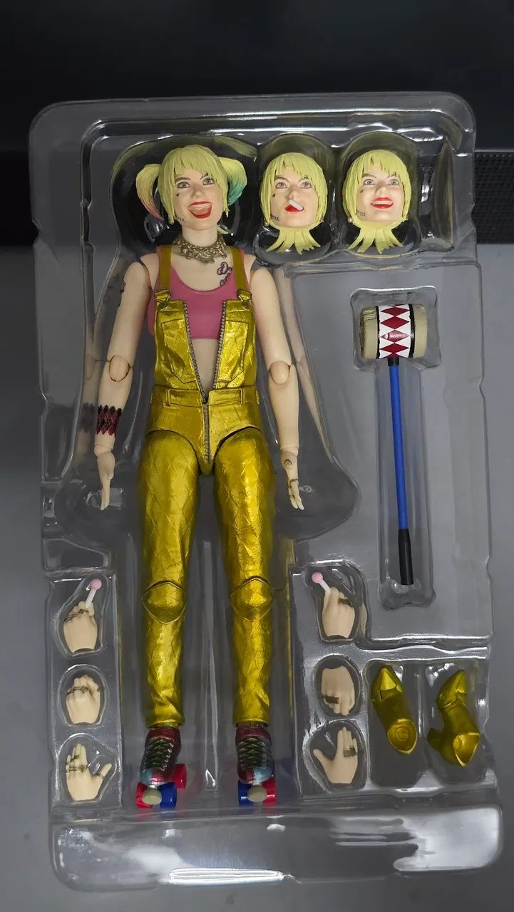 Boneca Harley Quinn - Birds Of Prey - S.h. Figuarts - Bandai - Foto 3