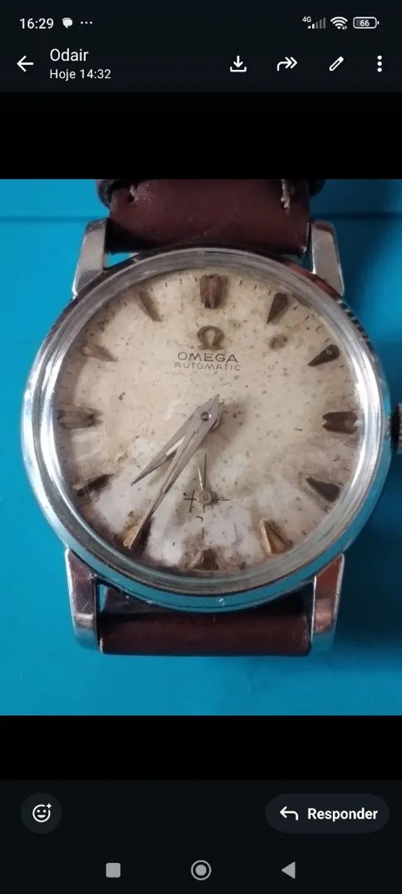 RELÓGIO ANTIGO OMEGA AUTOMÁTICO 