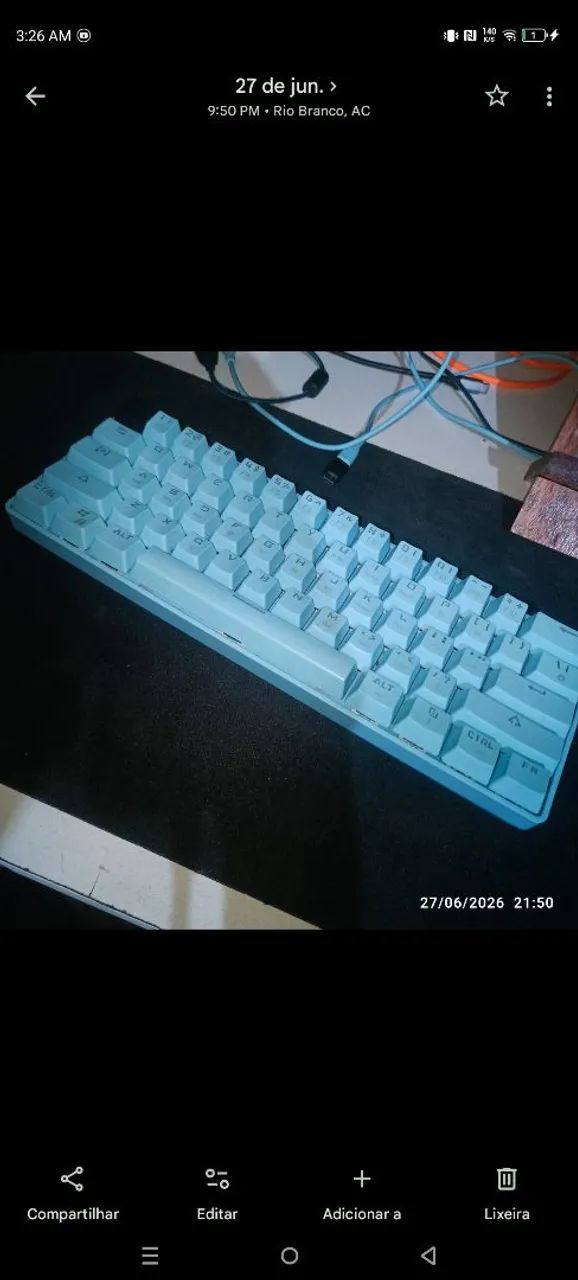  Teclado mk61