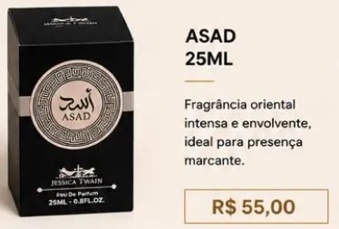 Perfume Árabe Asad 25ml