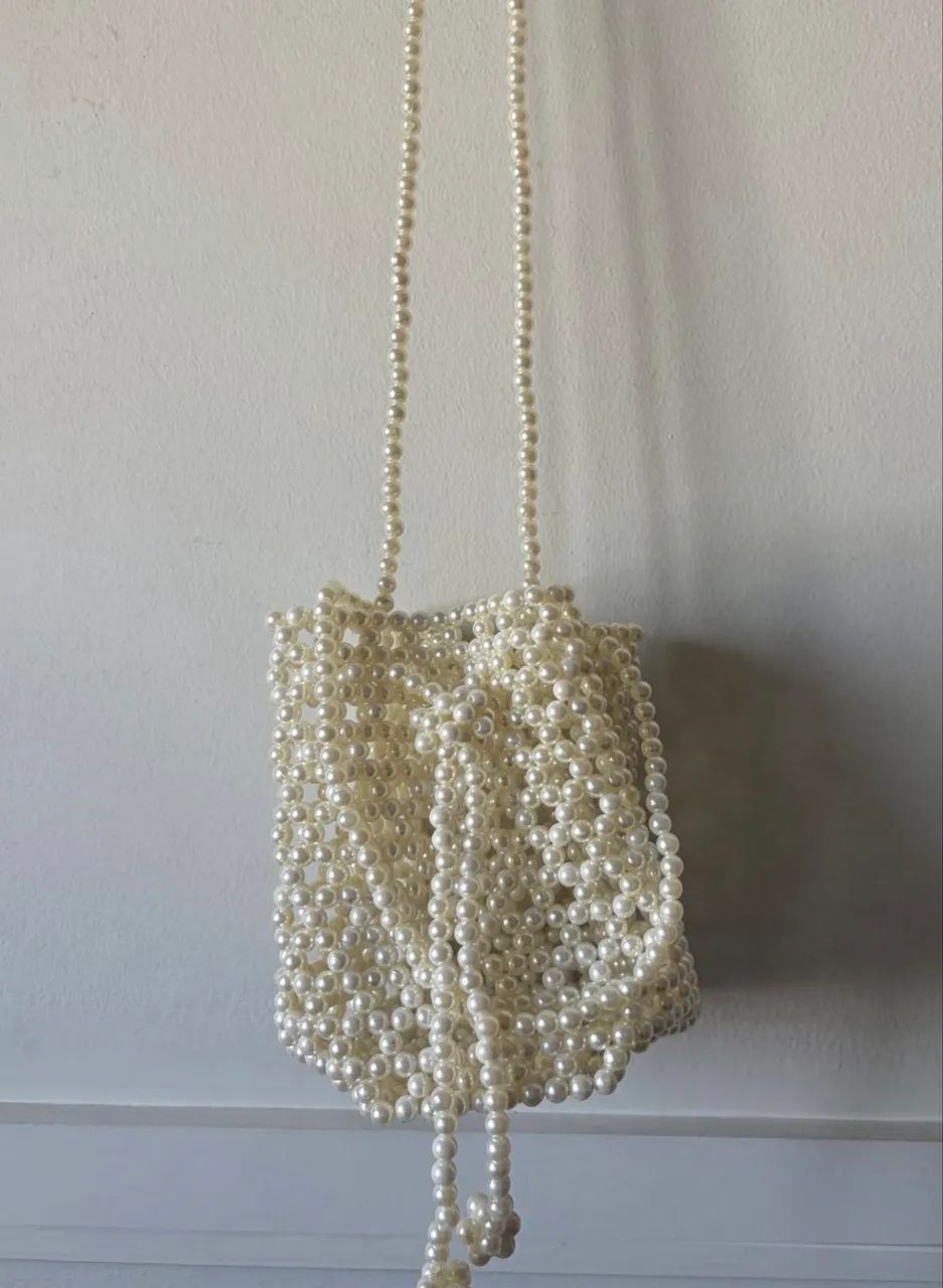 Bolsa de miçangas handmade