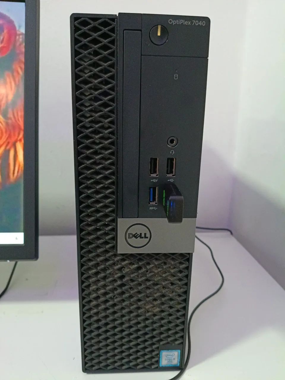 Vendo computador Dell optplex 3040, Proc. i5 6G, Memória 8 SSD240GB Monitor 22" Polegadas  - Foto 2