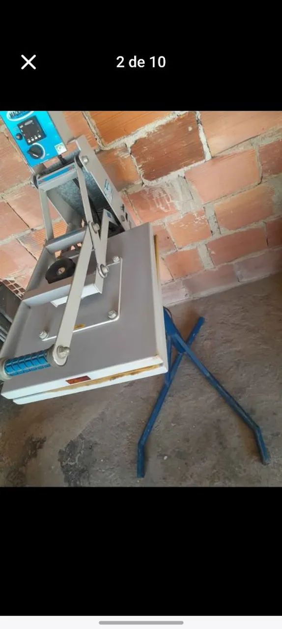 Prensa térmica (sublimação)