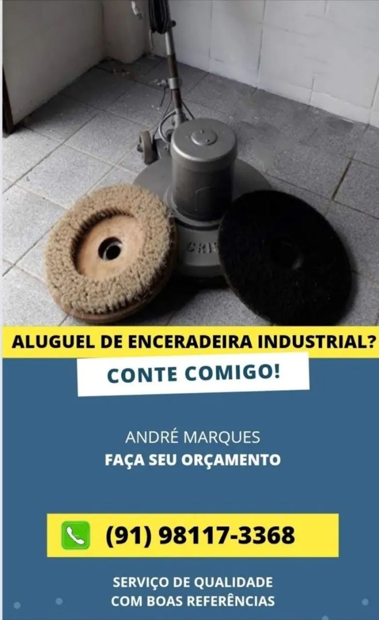 Aluguel de enceradeira industrial - Foto 2