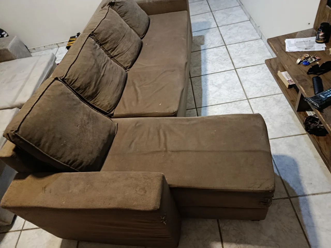 Sofá usado 