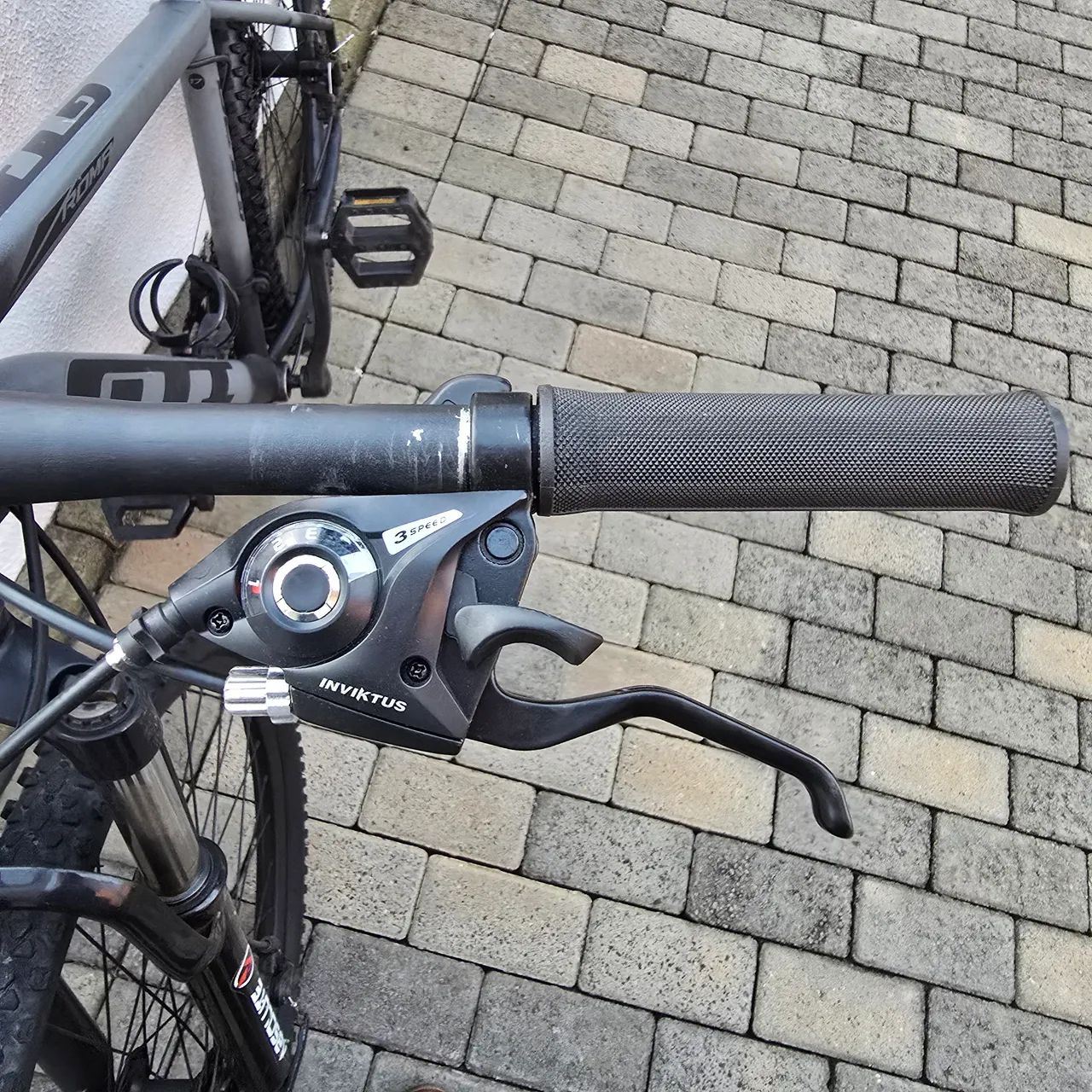 Bicicleta GTI - Roma - Cinza e Preto - Foto 5