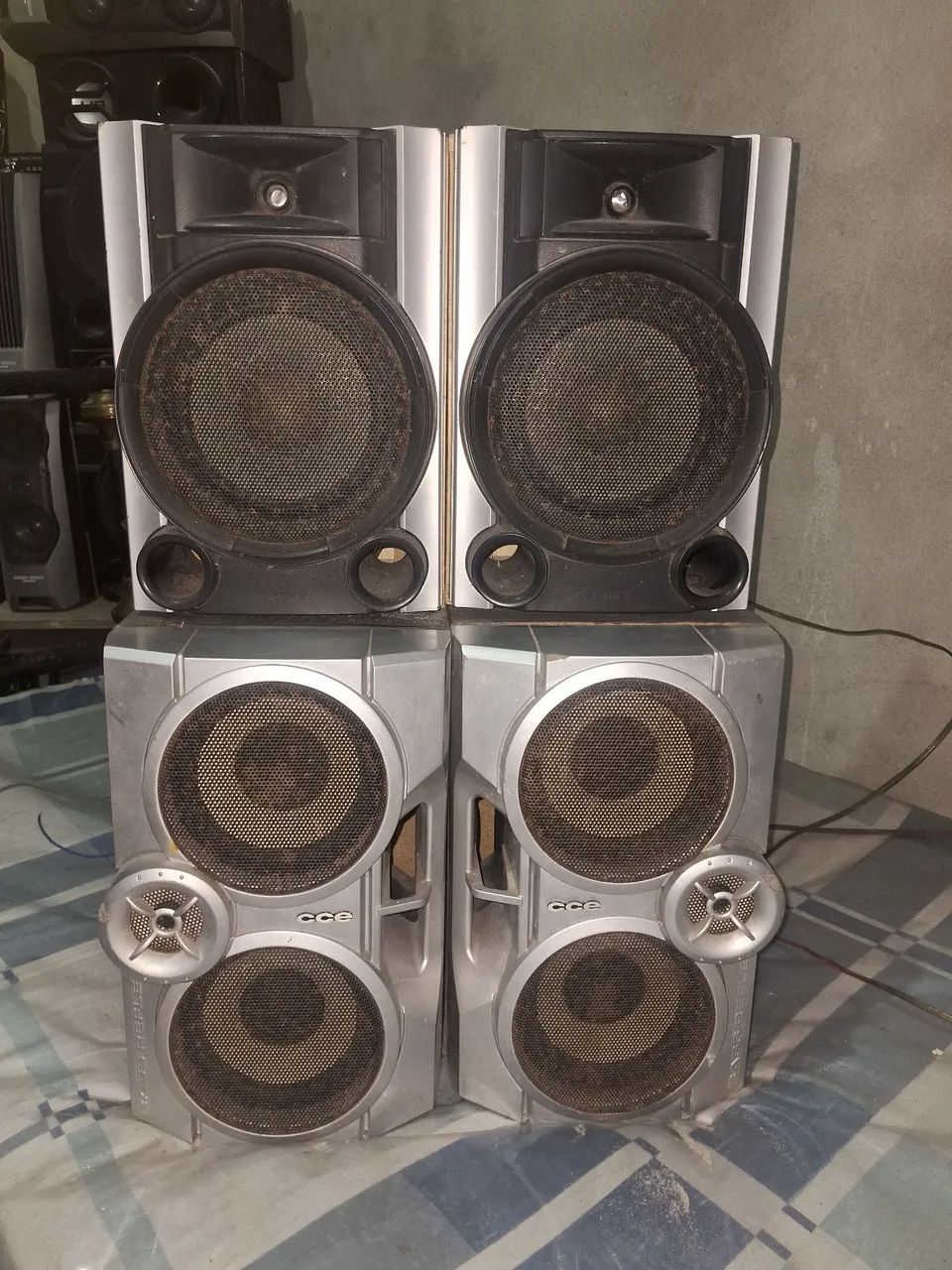 Vendo 4 caixas de som - Foto 2