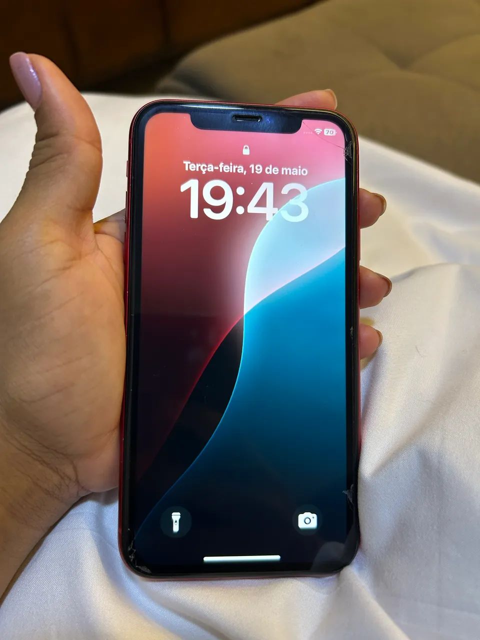 iPhone 11 Vermelho 64GB | Face ID OK | Caixa Original - Celulares
