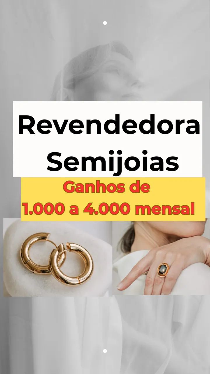 REVENDEDORA não precisa Experiência 