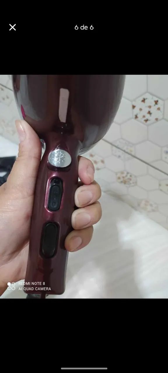 Secador de cabelo MQ 2100w 127v - Foto 6