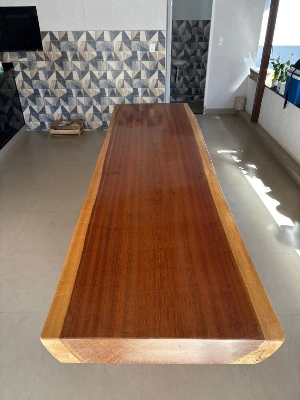 Mesa de madeira Jatobá - Foto 4