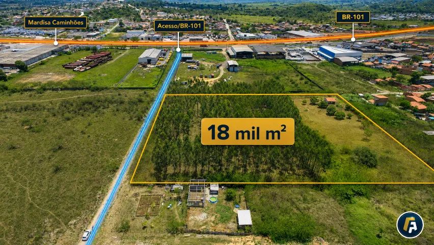 Terreno Comercial e Logístico - 18.000 m², a 200 metros da BR-101 em Socorro - Foto 4