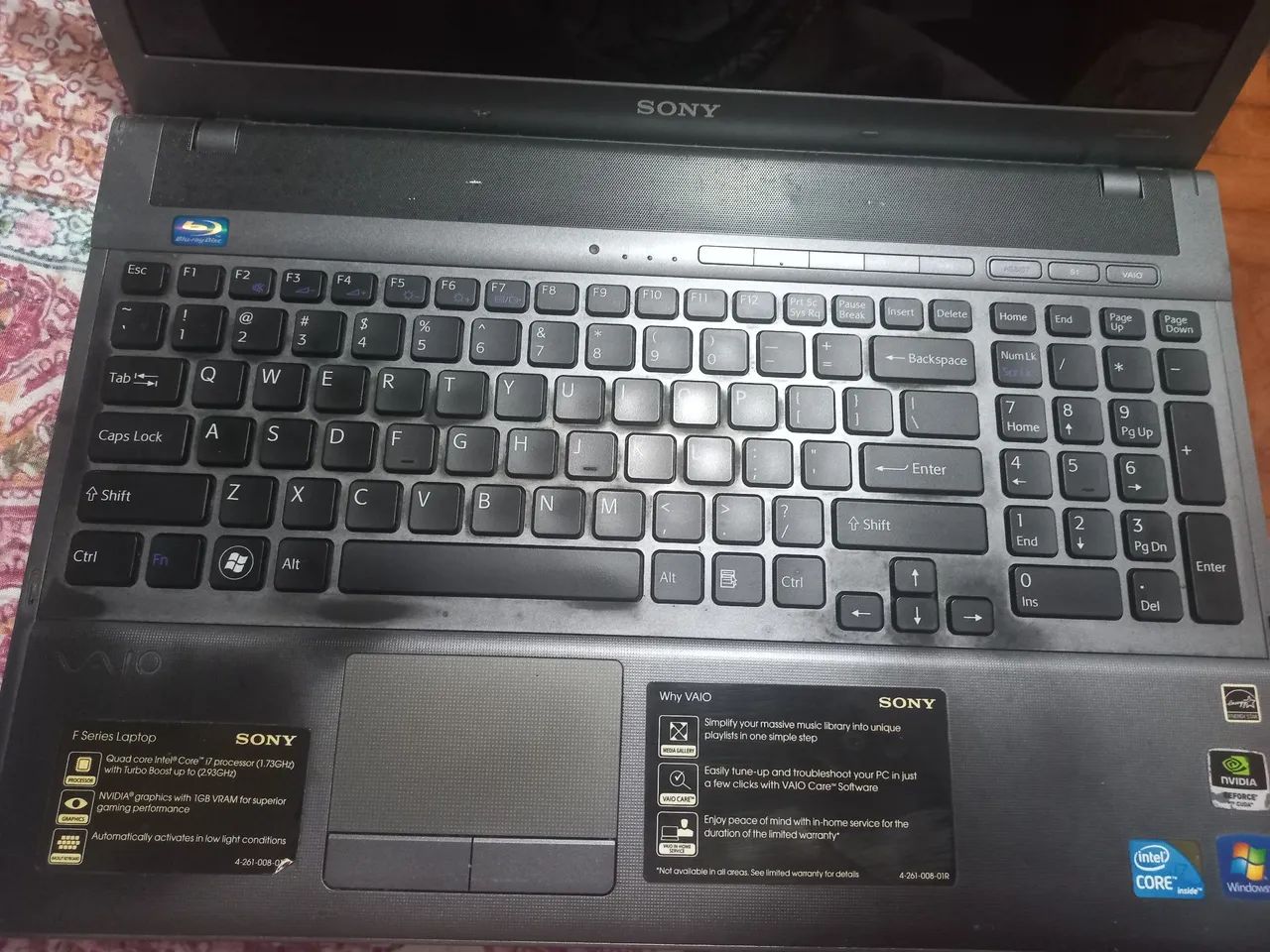 Notebook Sony Vaio Intel i7 c/defeito - Foto 2