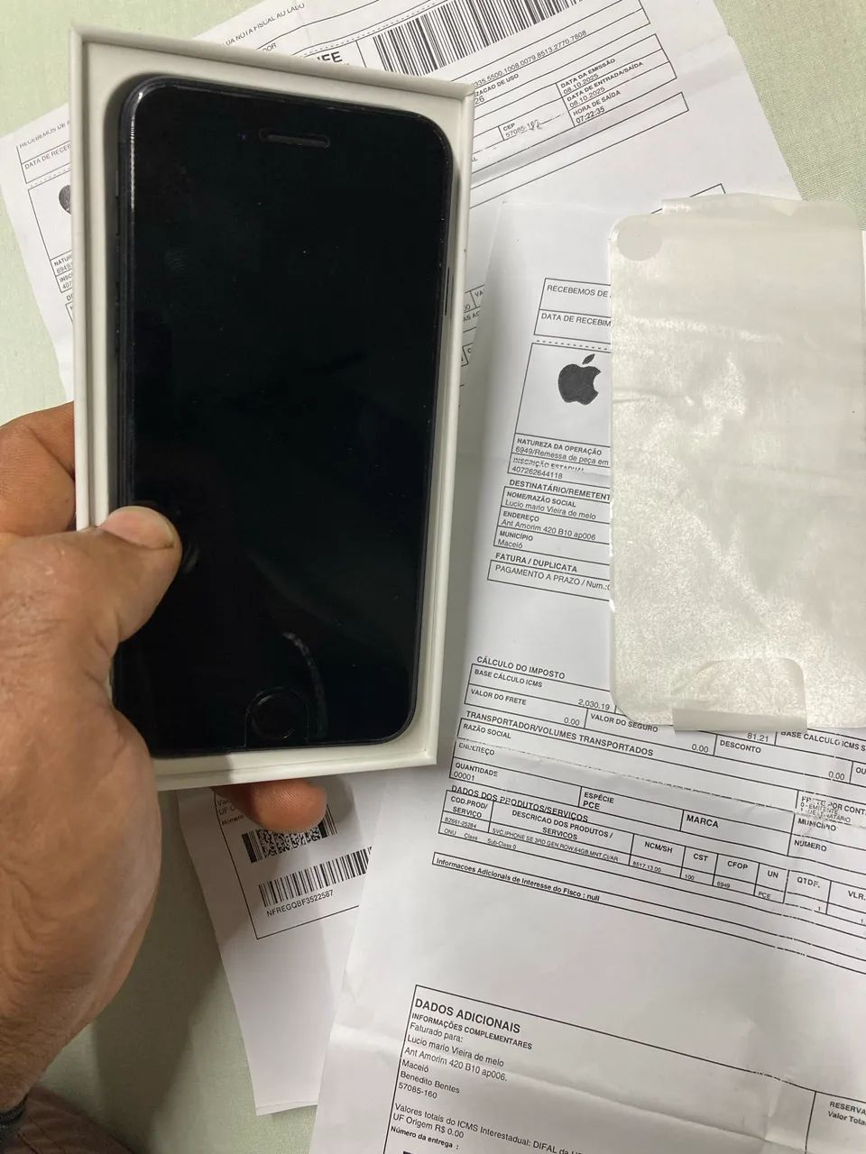 iPhone SE 3 geração garantia da Apple única dona  - Foto 3