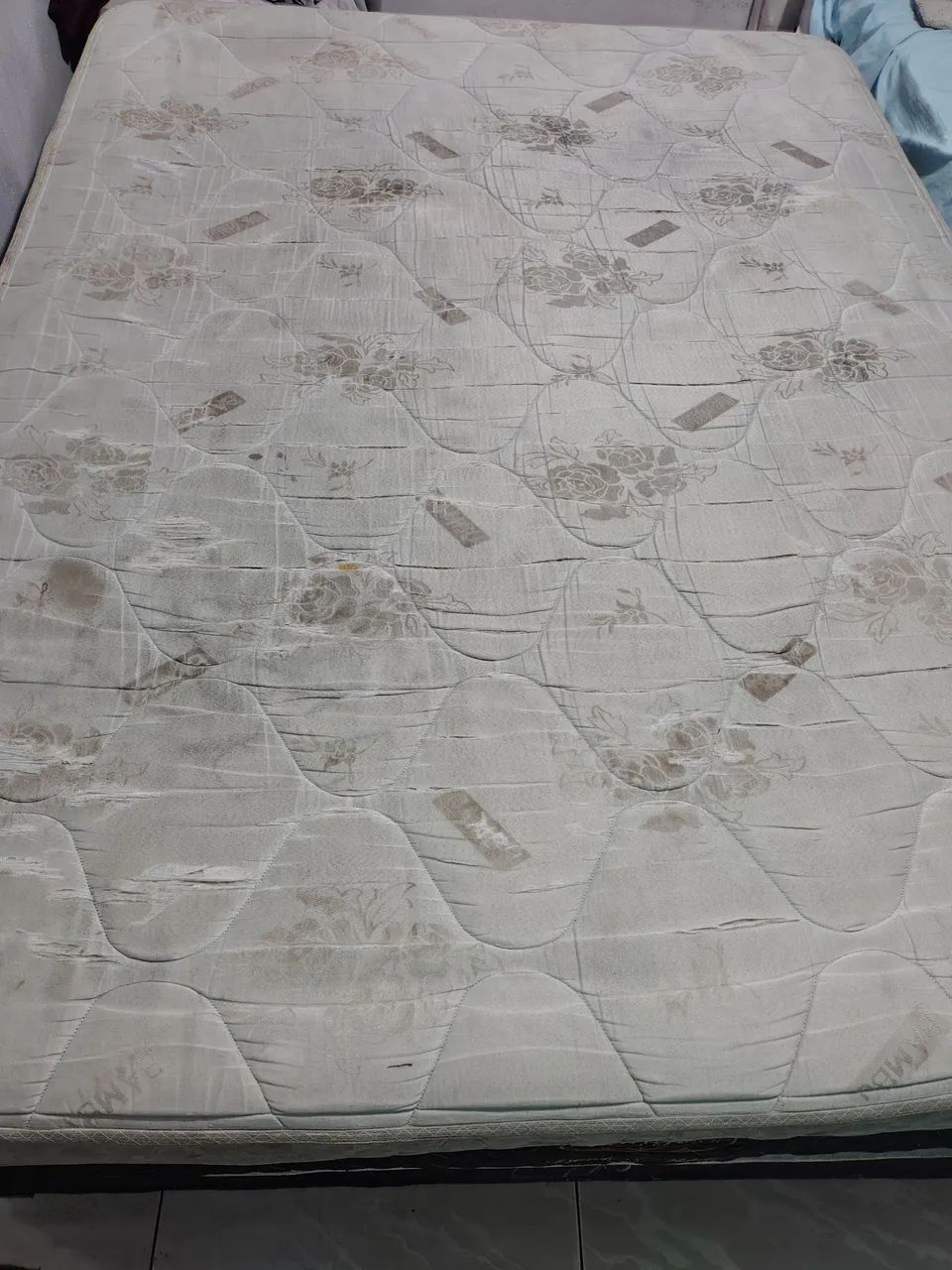 Cama box casal com colchão  - Foto 4