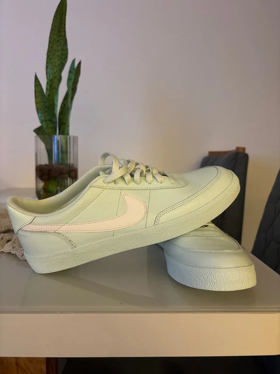 Vendo tênis Nike cor verde água  - Foto 2