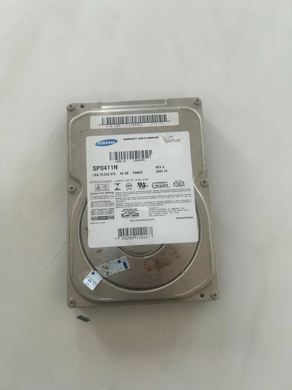 Samsung SpinPoint SP0411N - Foto 2