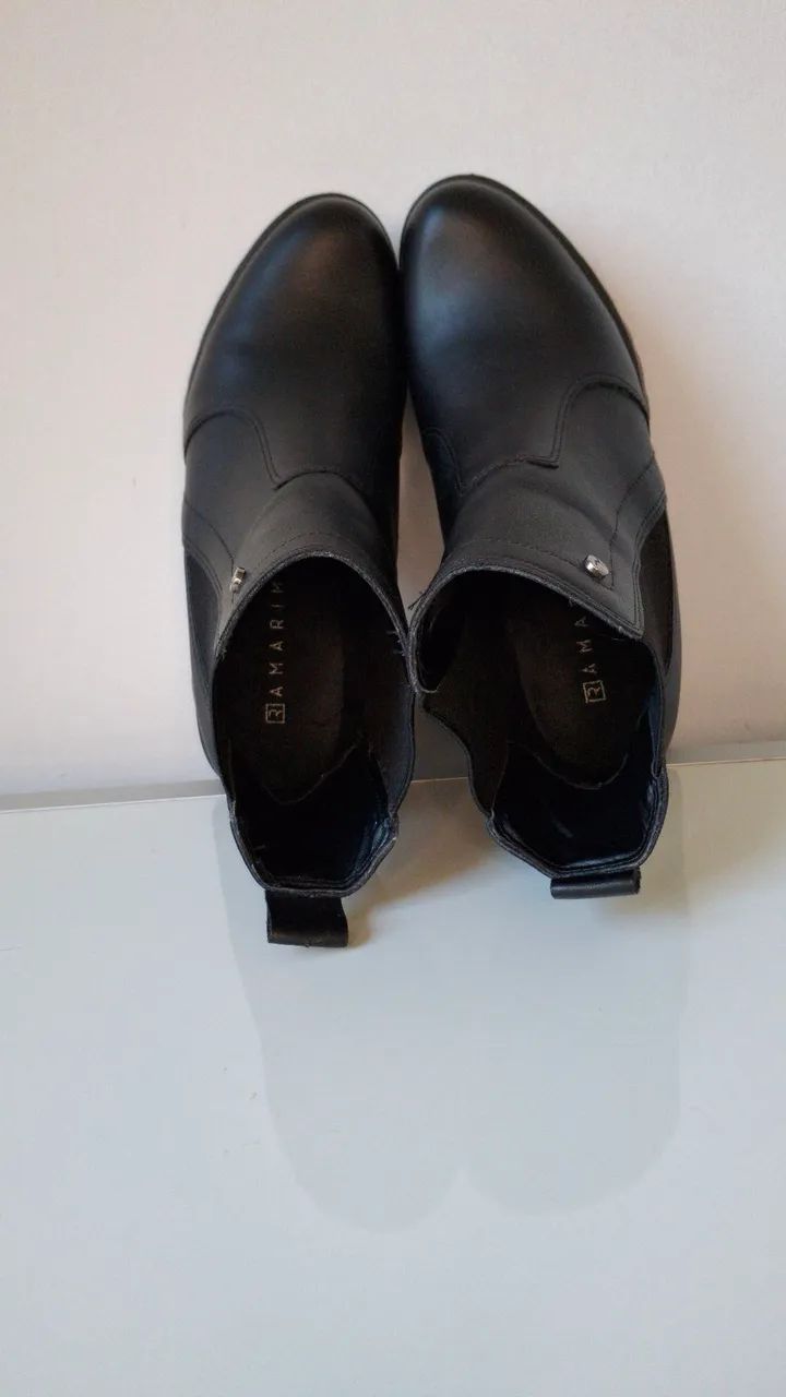 Bota preta Ramarim 37 - Foto 5