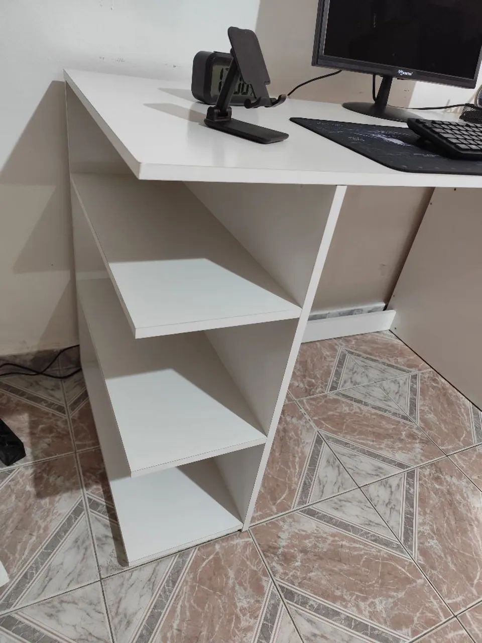 Mesa de computador multiuso branco - Foto 4
