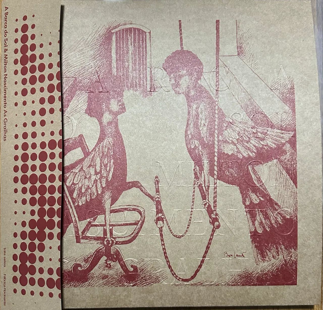 Vinil A Gralha A Barca do Sol e Milton Nascimento novo