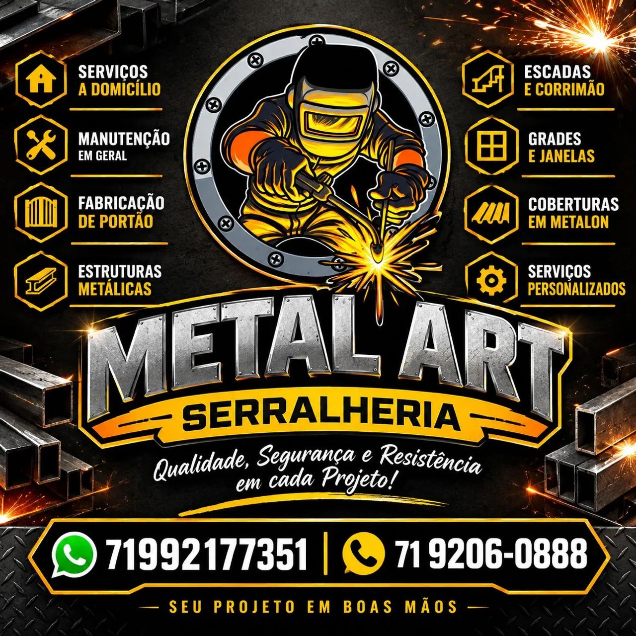 ?Serviço de serralheria em geral ?