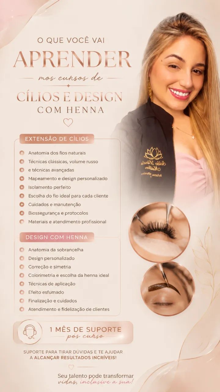 Curso de Extensão de Cílios em Fortaleza