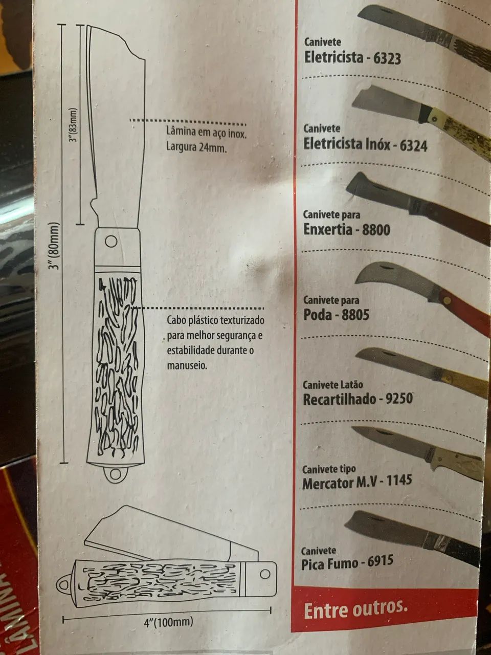 Kit com 10 lâminas e cabos - Foto 4