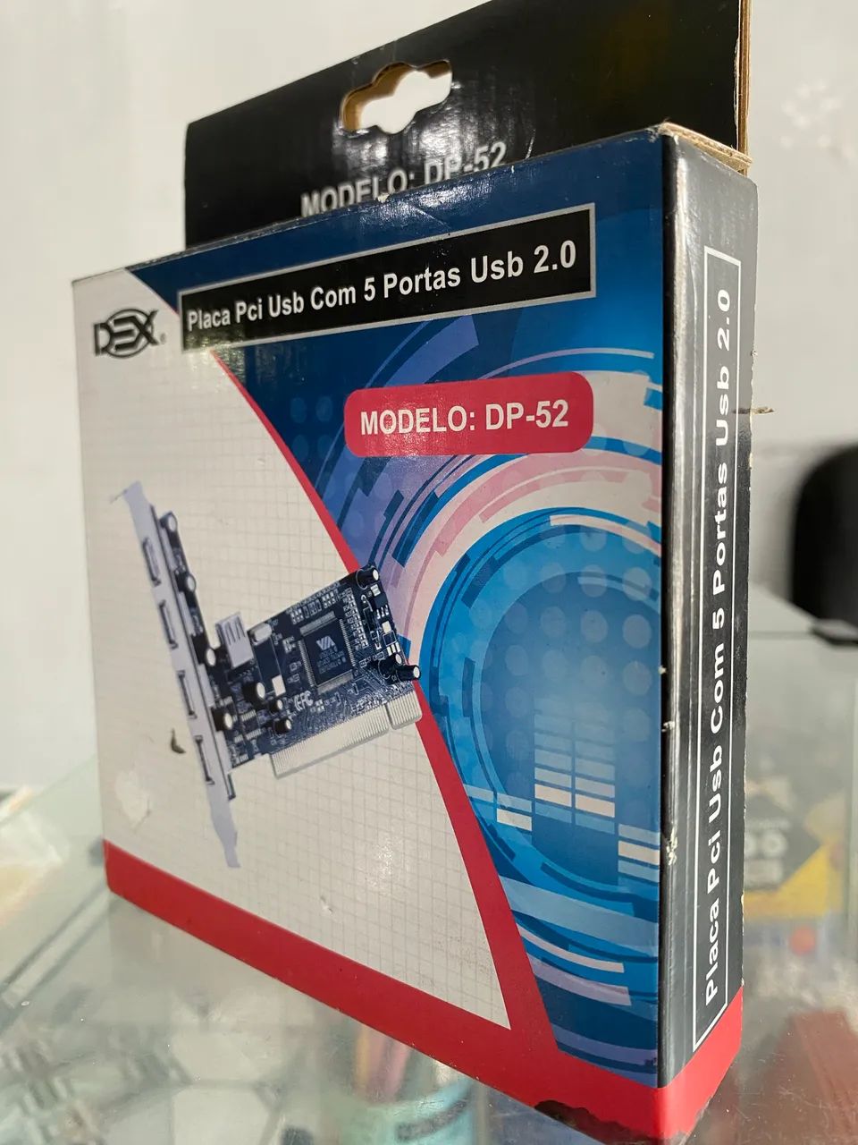 Placa PCI com 5 Portas USB 2.0 - Modelo DP-52 - Foto 3