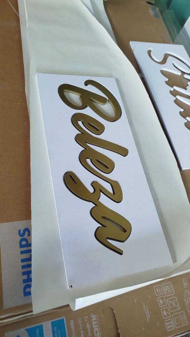 Logos e letreiros em PVC expandido 10mm - Foto 3