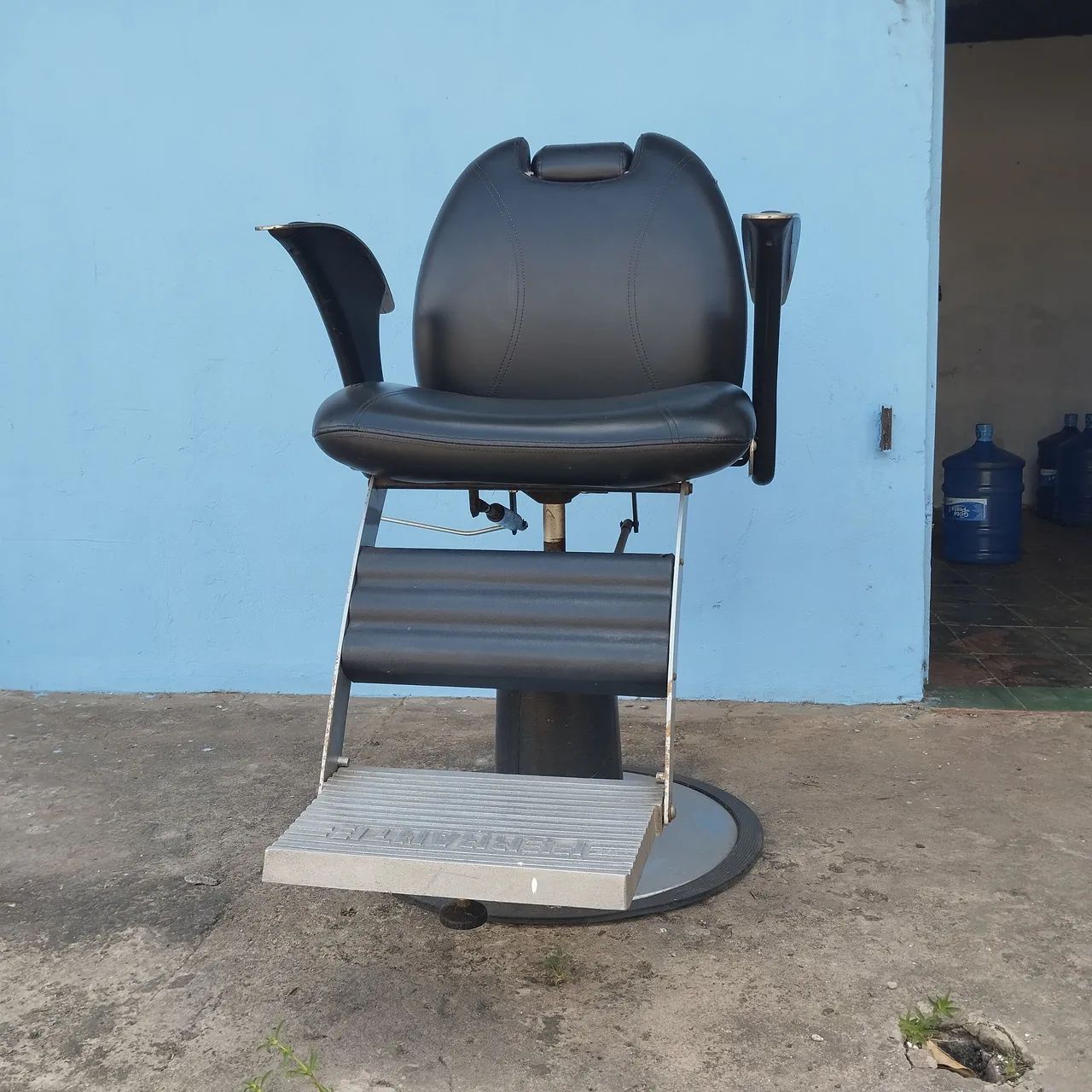 Cadeira de barbeiro!?