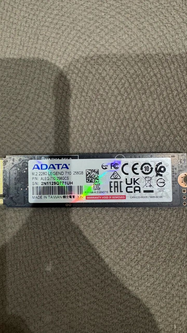 SSD Adata Legend 710 256 GB 